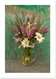 Wildflowers in a jug Art Print 54233238