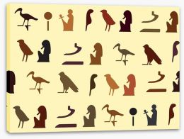 Egyptian Art Stretched Canvas 54297748