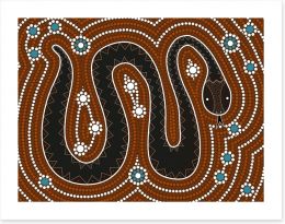 Aboriginal Art Art Print 54303765