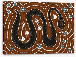 Aboriginal Art Stretched Canvas 54303765