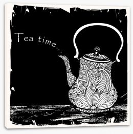 Time for tea Stretched Canvas 54358541