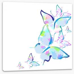 Butterfly splashes Stretched Canvas 54652800