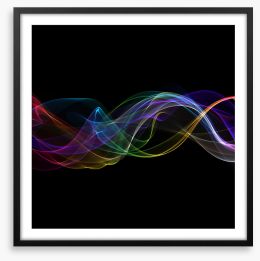 Rainbow aura Framed Art Print 54722580