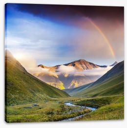 Rainbows Stretched Canvas 54727208