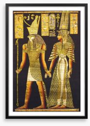 Horus leads the way Framed Art Print 54731410