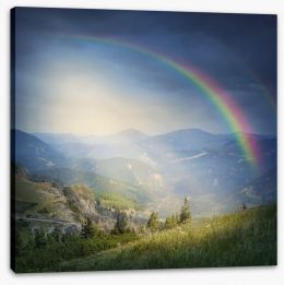 Rainbows Stretched Canvas 54917162