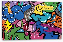 Graffiti/Urban Stretched Canvas 54934156