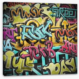 Graffiti/Urban Stretched Canvas 55083751