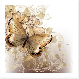 Butterfly beauty Art Print 55114547