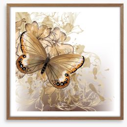 Butterfly beauty Framed Art Print 55114547