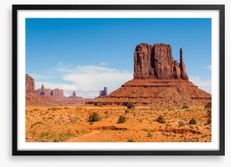 Majestic Monument Valley Framed Art Print 55180583
