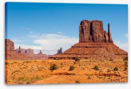 Majestic Monument Valley Stretched Canvas 55180583