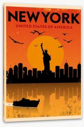 New York Stretched Canvas 55206297