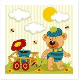 Teddy Bears Art Print 55668327