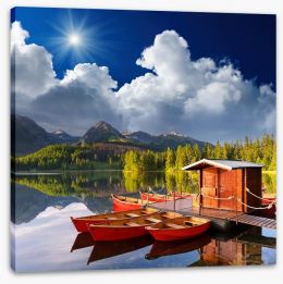 Lakes Stretched Canvas 55863887