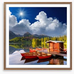 Lakes Framed Art Print 55863887