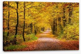 Golden forest Stretched Canvas 55873204