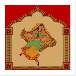 Sanskrit dancer Art Print 55911655