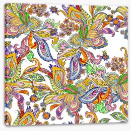 Paisley Stretched Canvas 55979048