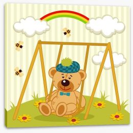 Teddy Bears Stretched Canvas 56219215