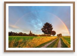 Rainbows Framed Art Print 56451098