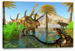 Dinosaurs Stretched Canvas 56481220