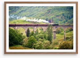 Over the viaduct Framed Art Print 56487909