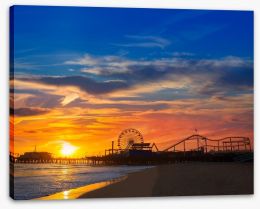 Sunsets / Rises Stretched Canvas 56497318