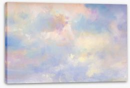 Soft evening clouds Stretched Canvas 56539605
