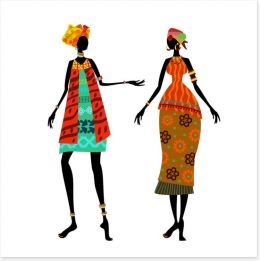 African Art Art Print 56640111