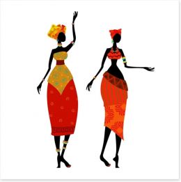 African Art Art Print 56640121