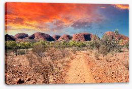 Sunburnt country Stretched Canvas 56657101