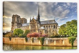 Notre Dame de Paris Stretched Canvas 56682352