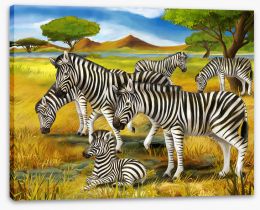Animal Friends Stretched Canvas 56683597