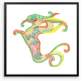 Dragons Framed Art Print 56875428
