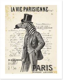 La vie parisienne Art Print 56988962