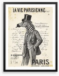 La vie parisienne Framed Art Print 56988962