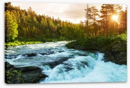 Rivers Stretched Canvas 56995527