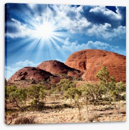 Outback Stretched Canvas 57044494