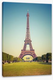 Summer at the Eiffel Tower Stretched Canvas 57169916