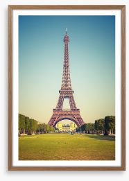 Summer at the Eiffel Tower Framed Art Print 57169916