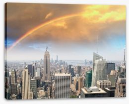 Rainbows Stretched Canvas 57170764