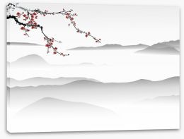 Mountain blossom Stretched Canvas 57356346