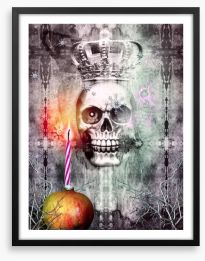 Monarch of hell Framed Art Print 57467761
