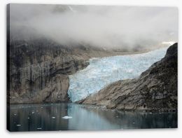 Glaciers Stretched Canvas 57568983