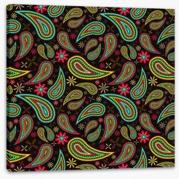 Paisley Stretched Canvas 57572188