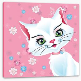 Pretty Pink Stretched Canvas 57581235