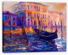 Venice by canal Stretched Canvas 57599281