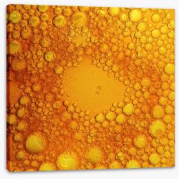 Golden bubbles Stretched Canvas 57625641