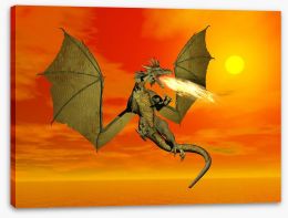 Dragons Stretched Canvas 57711477